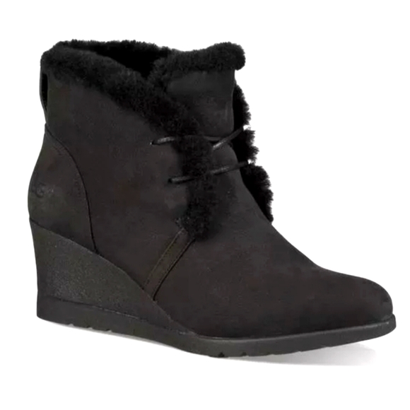 UGG Shoes - 🚫SOLD🚫 Ugg Jeovana Shearling Wedge Booties